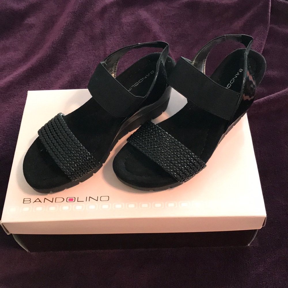 Bandolino black wedge heel - Picture 5 of 8